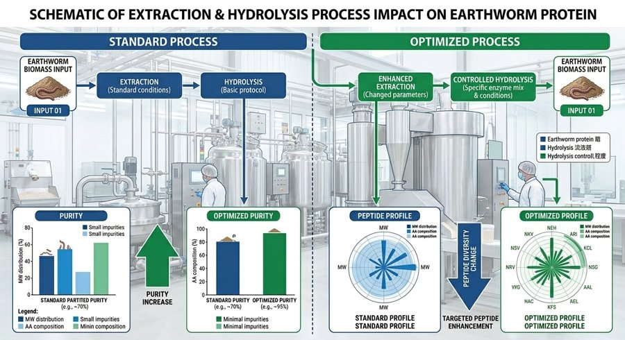 earthworm protein powder supplier