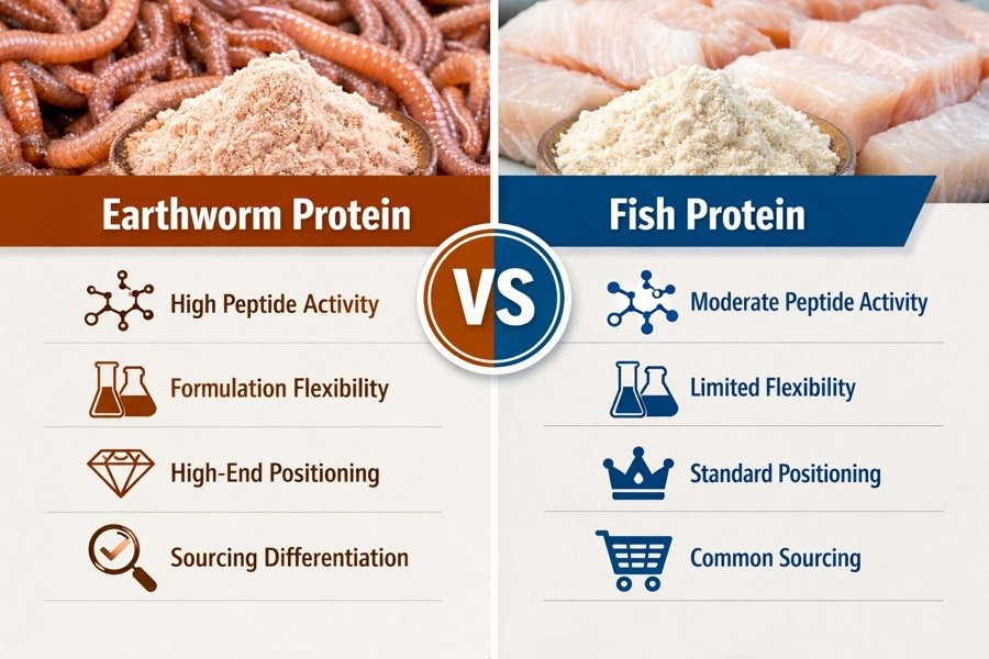 earthworm protein powder