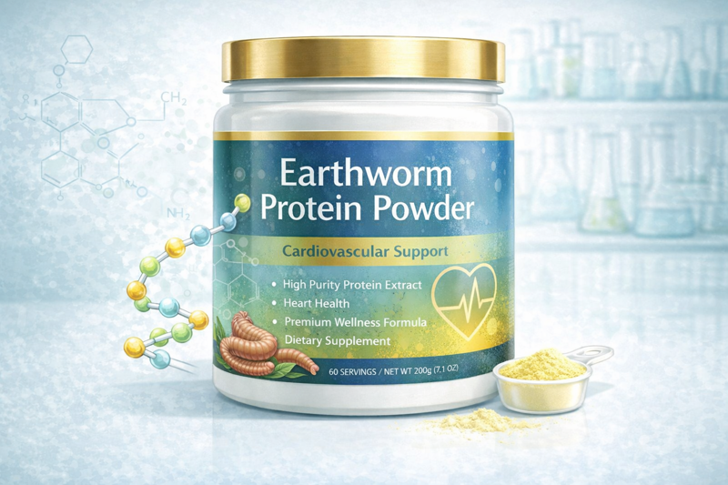 earthworm protein powder