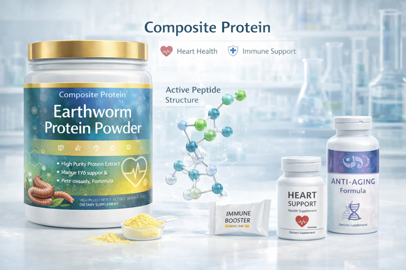 earthworm protein powder
