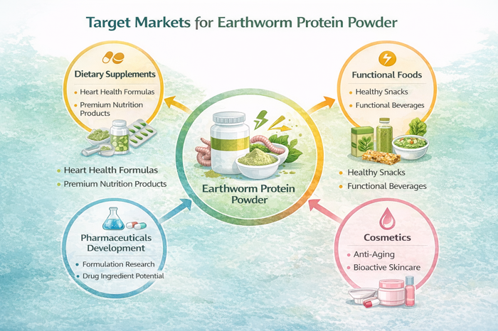 earthworm protein powder bebefits