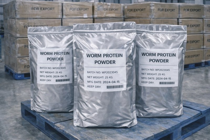 earthworm protein manufacturer